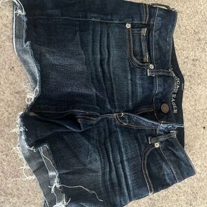 American Eagle Dark Wash Jean Shorts never worn.